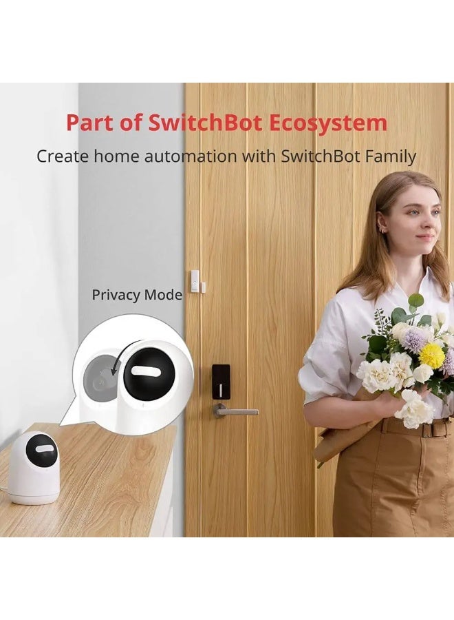 SwitchBot Pan Tilt Cam Indoor Camera 360-degree 1080P Smart WiFi (2.4G) - Image 4